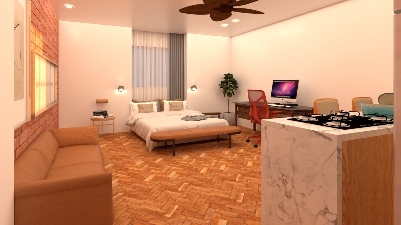 Meu Design Interiores: projeto para um apartamento especial no Rio de Janeiro