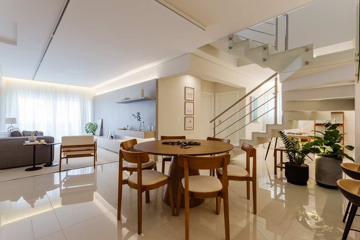 Conheça o novo decorado: mais um projeto de apartamento em Florianópolis pela Meu Design