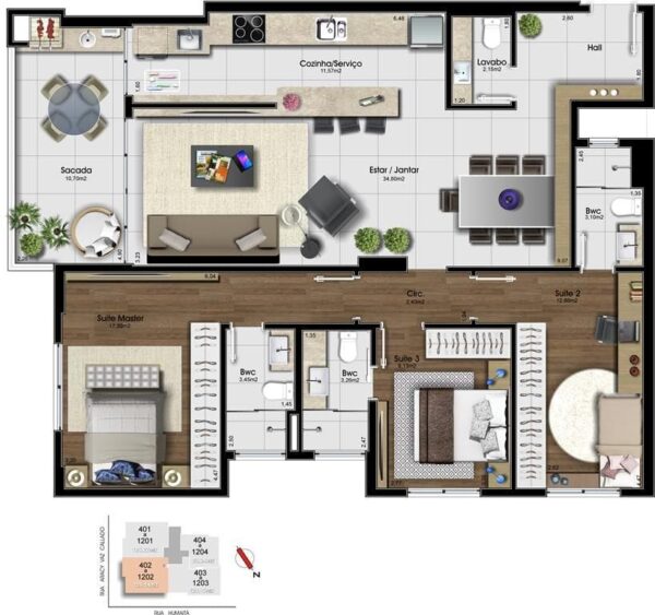 Apartamento Residencial à Venda | Canto | Florianópolis | AP0371_MMQ - Imagem 13