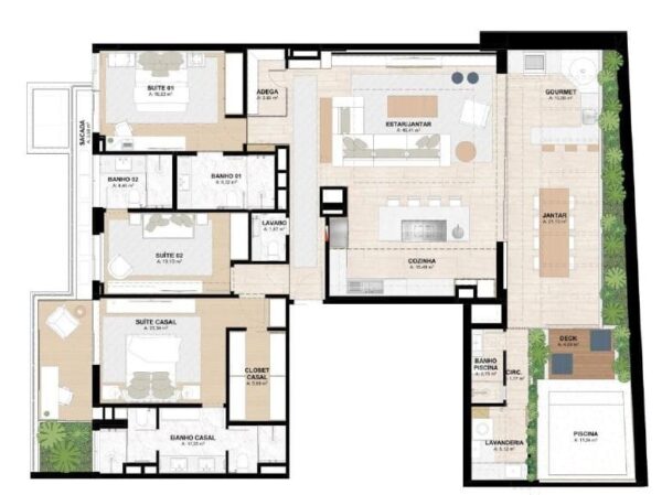 Apartamento Residencial à Venda | Leblon | Rio de Janeiro | AP0233_MMQ - Imagem 37