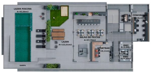 Apartamento Residencial à Venda | Cachoeira do Bom Jesus Leste | Florianópolis | AP1309_MMQ - Imagem 3