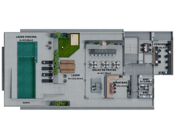 Apartamento Residencial à Venda | Cachoeira do Bom Jesus Leste | Florianópolis | AP1625_MMQ - Imagem 10