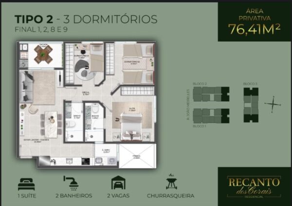 Apartamento Residencial à Venda | Abraão | Florianópolis | AP0209_MMQ - Imagem 9