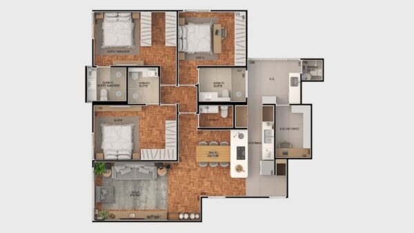 Apartamento Residencial à Venda | Itaim Bibi | São Paulo | AP2825_MMQ
