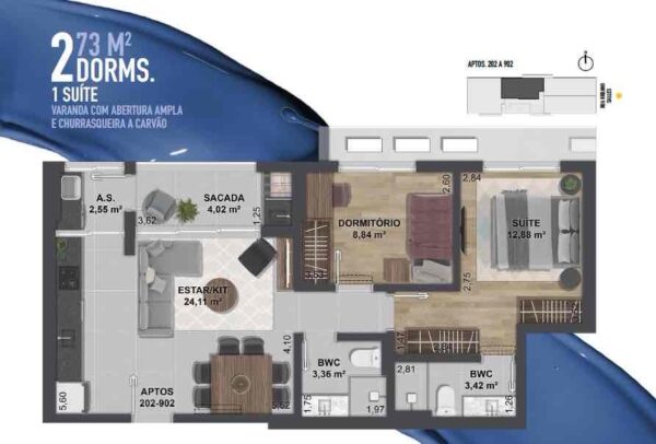Apartamento Residencial à Venda | Centro | Rua Desembargador Urbano Salles | AP3071_MMQ - Imagem 17